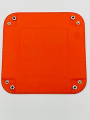 Square Dice Tray - Orange